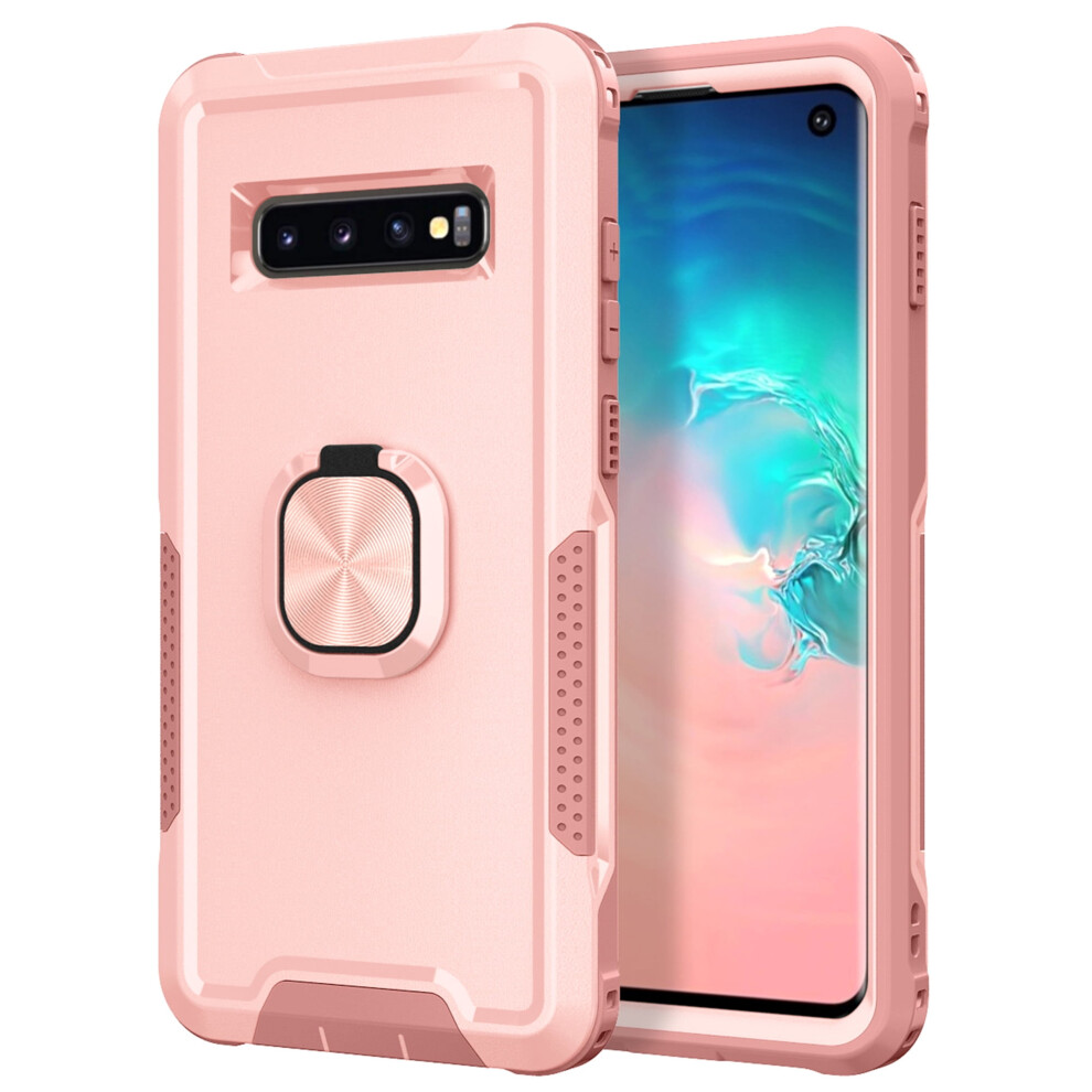 Samsung Galaxy S10 Rugged Case With Ring Holder, Kickstand, 962125661385
