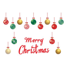 Christmas Garage Door Magnets Merry Christmas Letters Bow