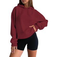 Women's Casual Hooded Sweatshirt Soft Lightweight Pullover