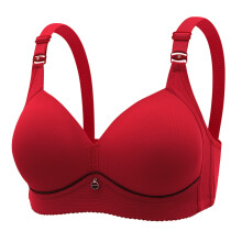 Bras for Women Women's Comfortable Large Size No Steel Ring Bra Medium and Old Age Thin Comfort Bra Bra