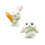 Rabbit Cake Toppers Pack of 1 to 6 Easter Bunny Cupcake 1