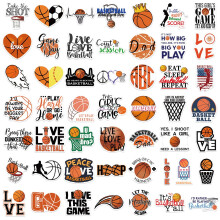 Waterproof Basketball Sticker Set for Luggage and Devices
