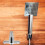 Shower Valve Silver Metal Mixing Valve 1-Handle 8