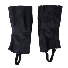 Snow Gaiters Black Nylon for Skiing Hiking Winter
