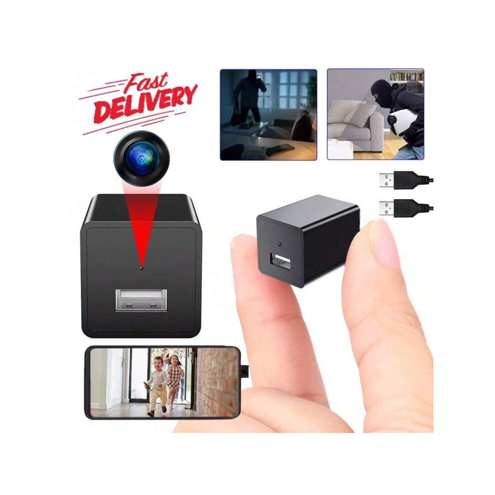 Mini Wifi Hidden Camera Usb Charger 1080P With Night Vision 962125667875