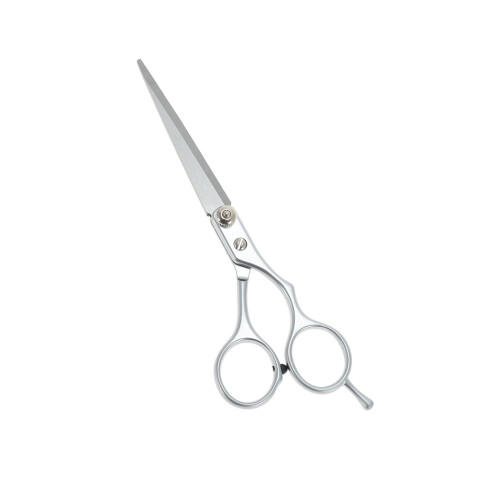 Flat Shear Hair Cutting Scissors Silver Tone 1 Pc
