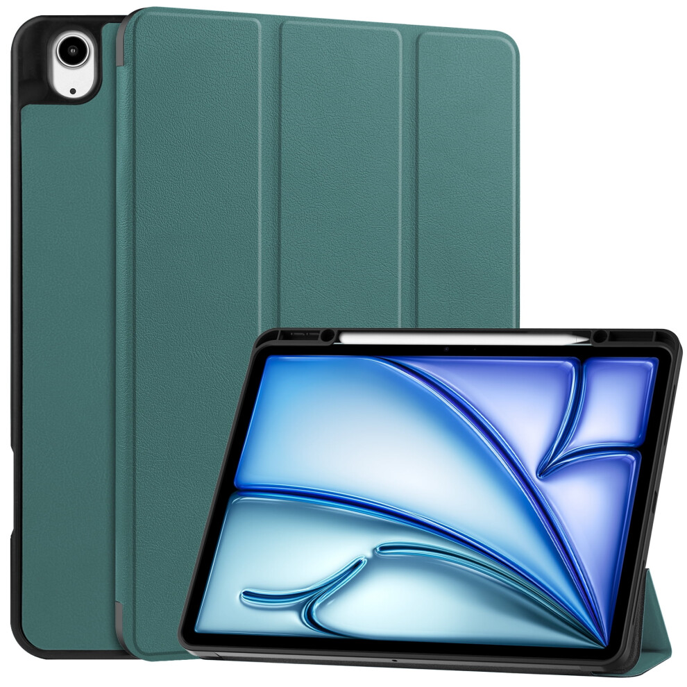 Tri-Fold Smart Case For Ipad Air 13-Inch (2025/2024) Dark 962125674583