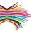 Runde Schnürsenkel, bunt, 0,5 m, 30 Stück 3