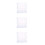 3 Pieces Stamps for Crafting Rounded Corner Stamp Blocks Clear Stamp Blocks 1