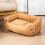 Dog Couch Washable Warm Chew-Proof Bed for Medium Dogs 2