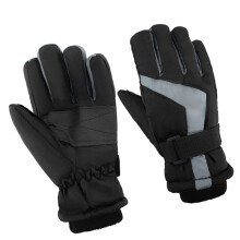 Kids Thermal Ski Gloves Windproof Reflective Anti-Slip 6-10