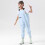Kids Chest Waders Waterproof Unisex Light Blue Size 7-8 2