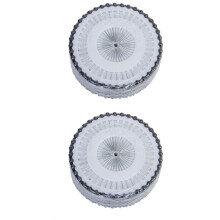 Teardrop Faux Pearl Head Pins Magnetic Sewing Set of 2