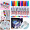 8/12 Magical Floating Drawings Bundle Kiddies Create Magical Floating Drawings Bundle Doodle Water Floating Pens (1ml) 1