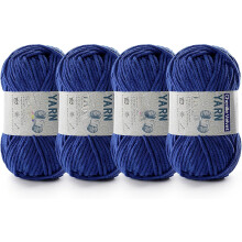 2 Pac Chenille Yarn for Crocheting 50g 60m