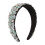 Palace Style Headband with Flowers and Beads 1