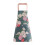 Floral Apron for Women Plus Size with Pockets Adjustable 1