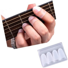 Silicone Guitar Fingertip Protectors 4 pcs