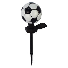 Solar LED Soccer Garden Light Outdoor Stake 1 Pack