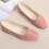 Willtoo Women's Flat Slip-On Ballet Flats Pink US 6.5 1