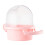 Antisplash parakeet feeder with half-open covers 1