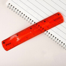 Flexible Translucent Plastic Ruler 20 cm