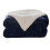 Flannel Lamb Wool Composite Blanket Double-Sided 150x200cm 1