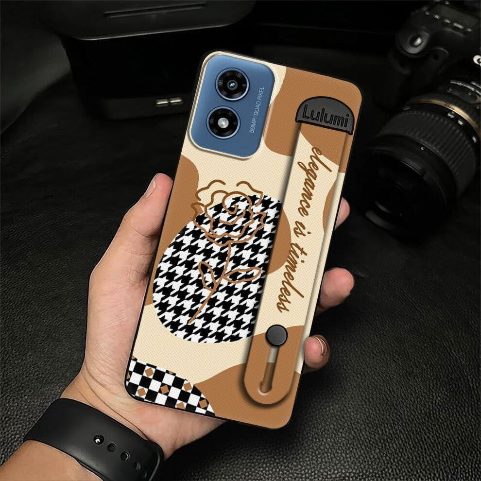 Moto G Play 2024 Phone Case With Wristband Waterproof 900223330383
