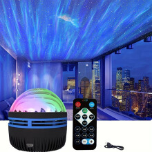 LED Starry Sky Projection Lamp 3.4x3 inch Adjustable Color