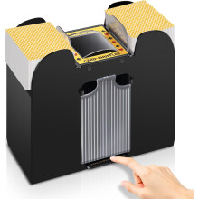 Automatic Card Shuffler Battery Powered for 1-6 Decks