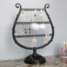 Jewelry Storage Rack Tree Earring Necklace Organizer Display Stand Holder Jewelry Storage Rack Gifts - 1PC