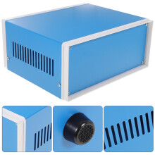 Metal Junction Box Blue 1 Pack