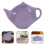 Tea Bag Organizer Kitchen Holder Purple Decorative 1
