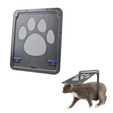 Tizuqe Pet Dog Screen Door 11.5 x 9.5 Inch Sliding Magnetic