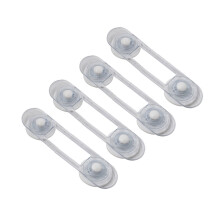 Children Security Locks Transparent Cabinet Door Latch Set