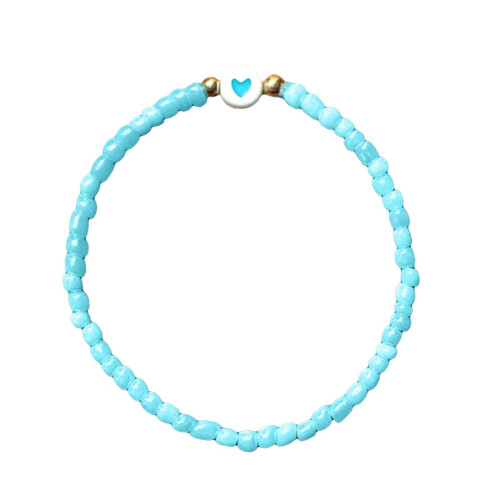 Blue Beaded Bracelets for Women 4-Pack