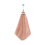 Christmas Hand Towel Plush Absorbent Pink 1