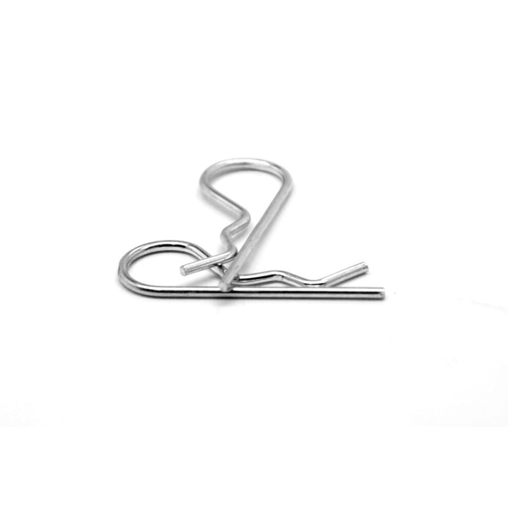 Hitch Pin Clip Hairpin Cotter Low Carbon Steel Zinc Plated 900223335883