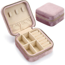 Jewelry Organizer Box for Rings Earrings Necklaces Portable