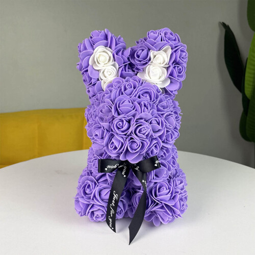 Eternal Rose Cuddle Bunny Toy Gift Set 1 piece 2