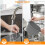 Silicone Slow Cooker Liner 6-7 Quart Grey 4