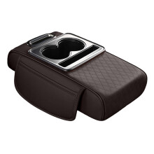 Car Center Pad Anti-Slip with Cup Holder for Sedan