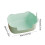 Open Top Cat Litter Box Gray Pink White Yellow Mint 3