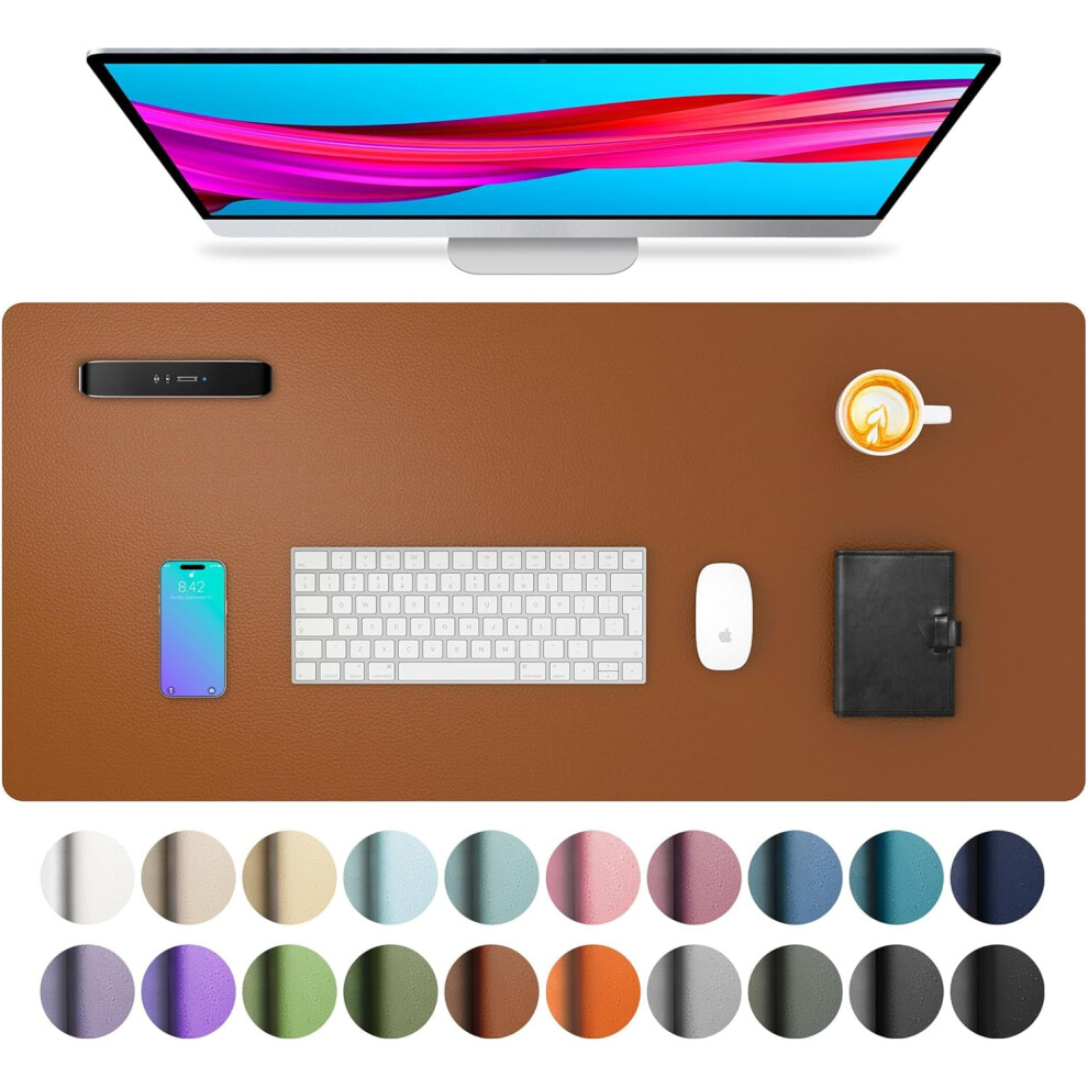 Mouse Pad Large Office Desk Mat Waterproof Pu Leather 900223328694