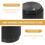 Potentiometer Caps for Guitar Volume Tone Knobs Black 4 Pcs 5