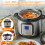 Silicone Slow Cooker Liner 6-7 Quart Grey 3
