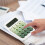 Desktop Calculator 8-Digit Solar LCD Green 1
