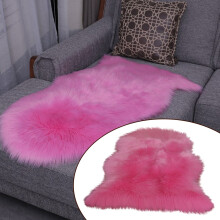 Xoxingysm Plush Area Rug Solid Color 120x180cm