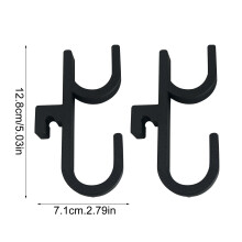 Umbrella Hook for Suv, Multicolor Car Organizer No Noise, Car Umbrella Hook, Double Hook 4-Pack, Blue, No Noise, for Car Seat & Suv, Back Organizer