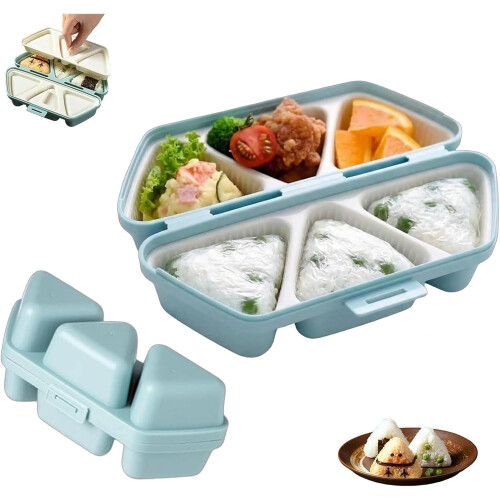 Onigiri Mold Triangle Sushi Maker 6-Pack Non-Stick PP